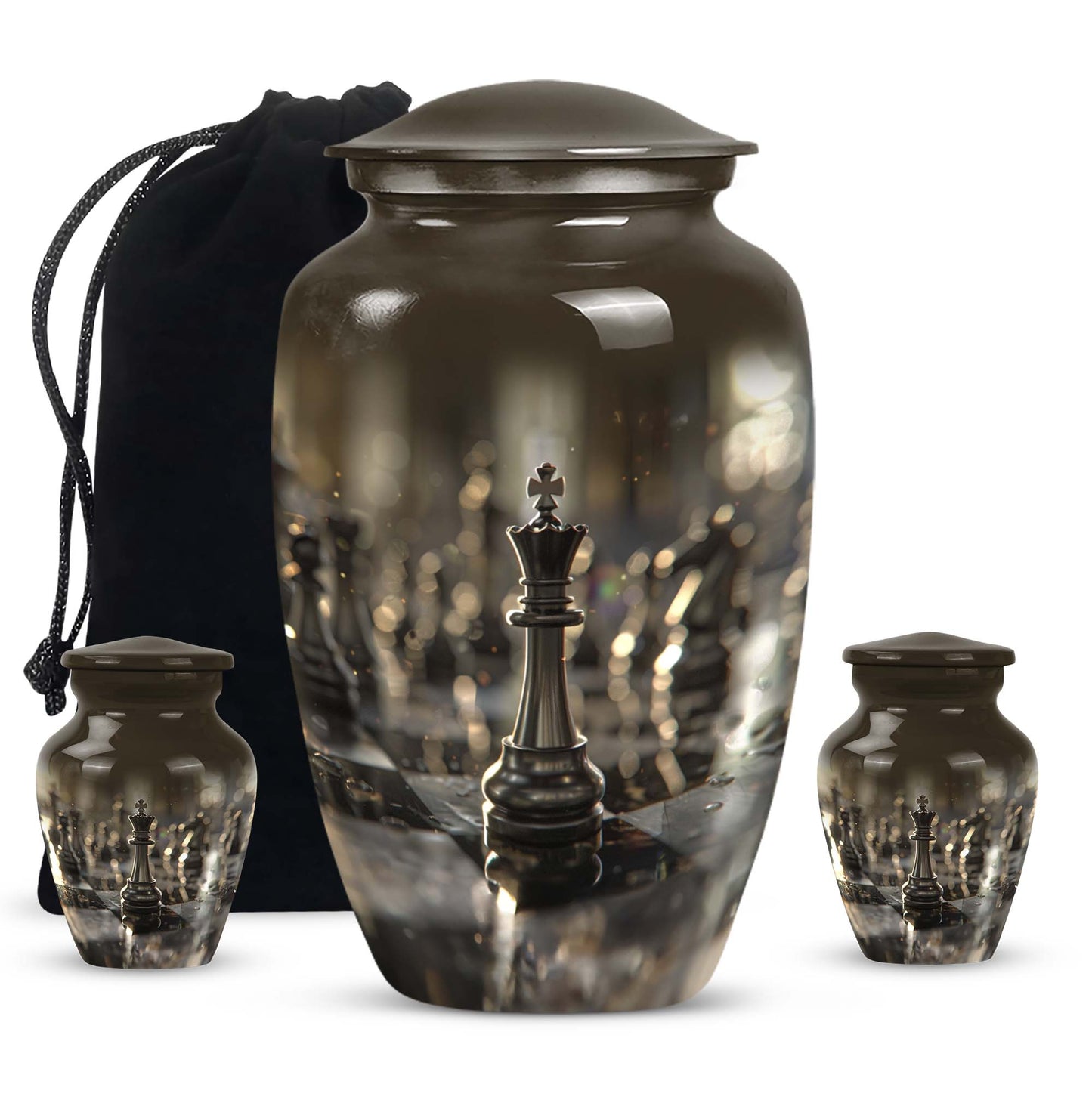 Chess Urn for women ashes.