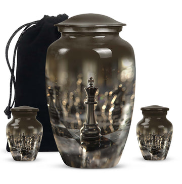 Large Urn with 2 Mini Urn