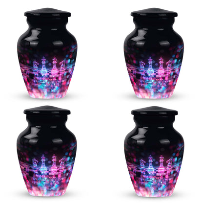 classic chess urn for female memorial urn.