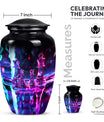 10inch Classic Chess Cremation Urn, ideal for dad's ashes