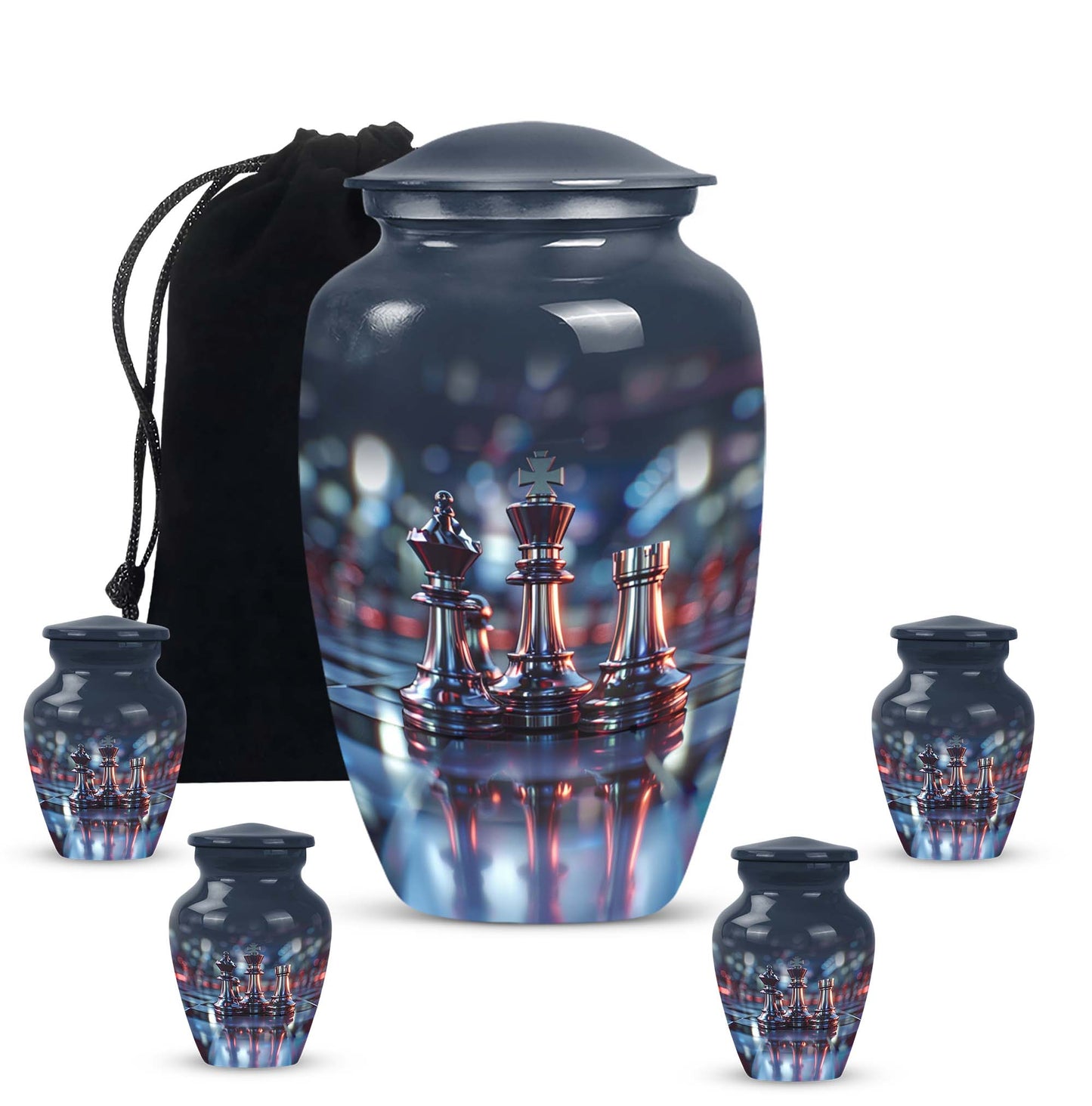 classic Chess urn for ashes