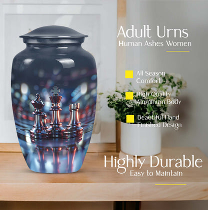 classic Chess urn for ashes