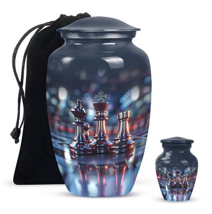 classic Chess urn for ashes