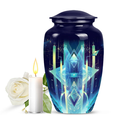 Classic 10 inch Zodiac Urn.