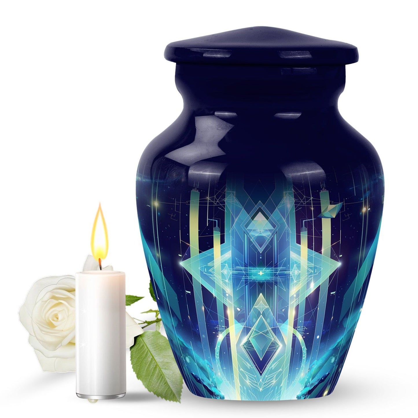 Classic 10 inch Zodiac Urn.