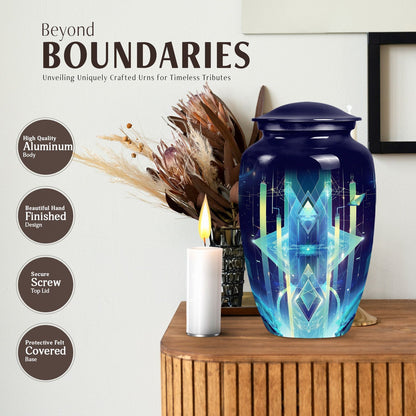 Classic 10 inch Zodiac Urn.