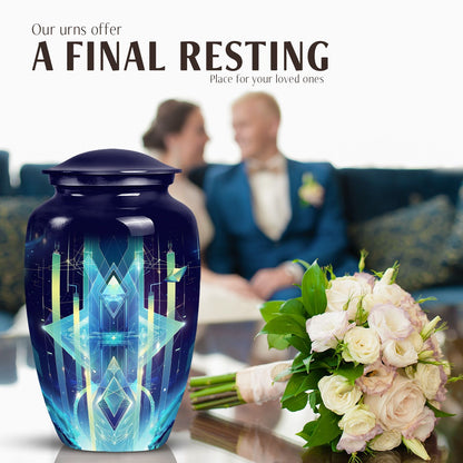 Classic 10 inch Zodiac Urn.