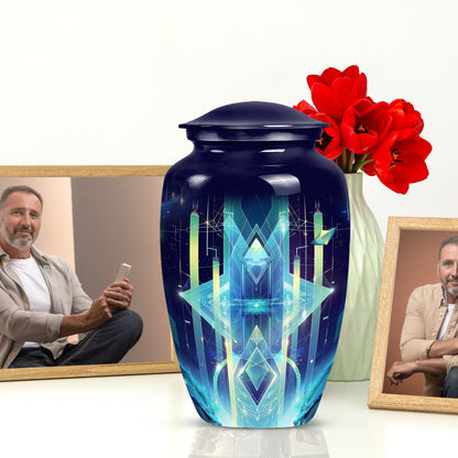 Classic 10 inch Zodiac Urn.