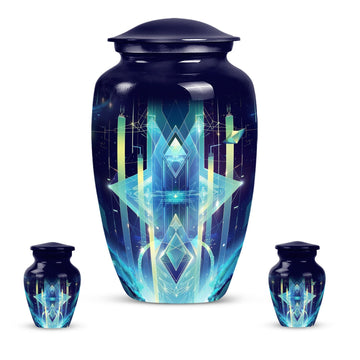 Large Urn with 2 Mini Urn