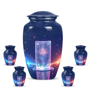 Large Urn with 4 Small Urn