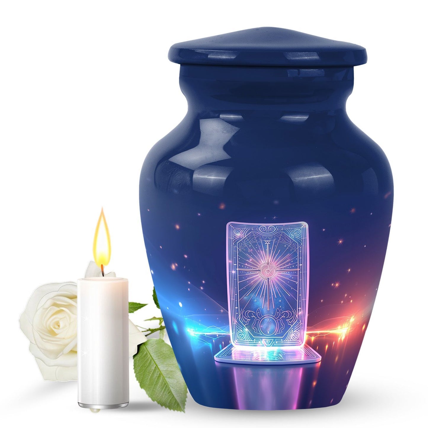 10-inch classic zodiac urn.