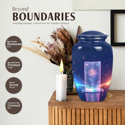 10-inch classic zodiac urn.