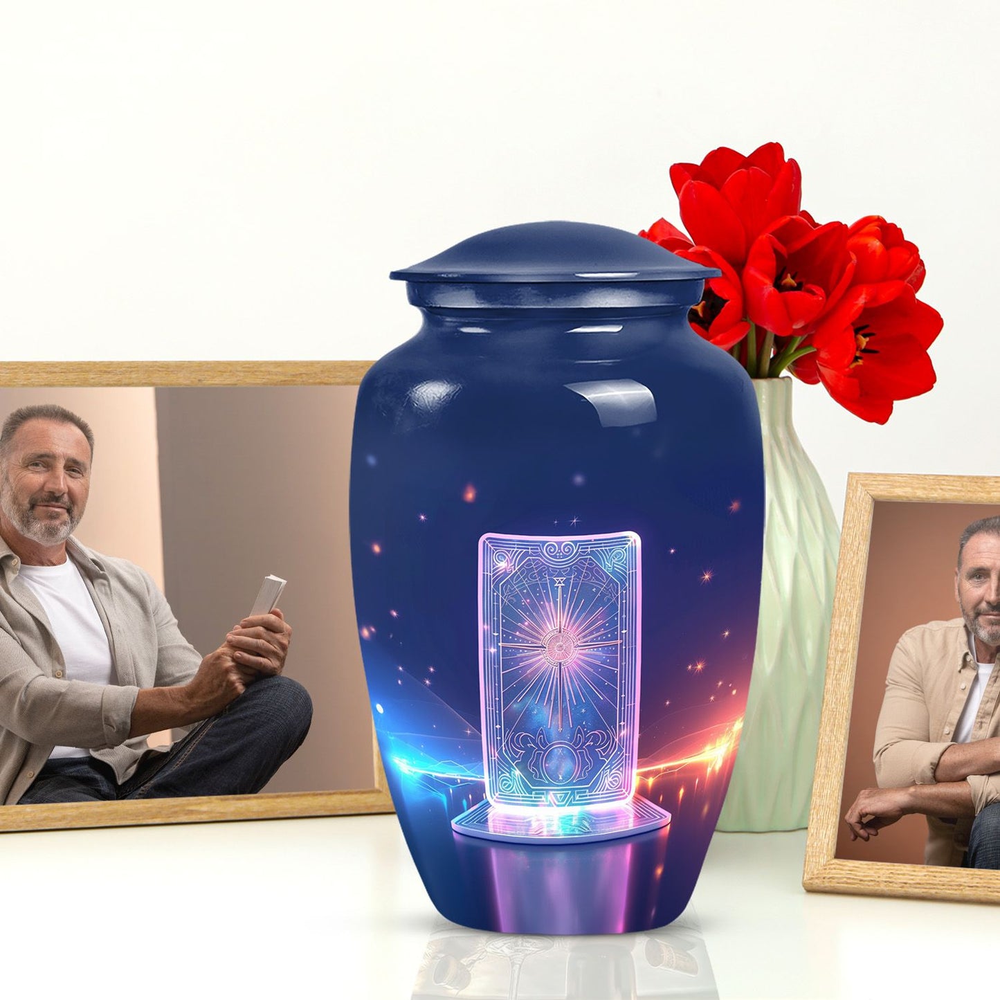 10-inch classic zodiac urn.