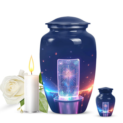 10-inch classic zodiac urn.