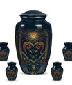 abstract zodiac burial urn 