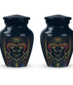  abstract zodiac burial urn 
