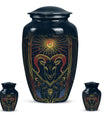 abstract zodiac burial urn 
