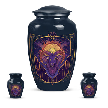 Large Urn with 2 Mini Urn