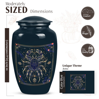 zodiac urn