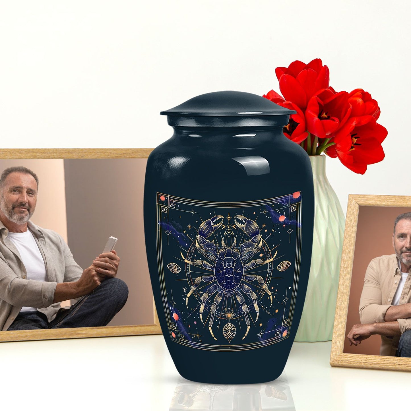 zodiac urn