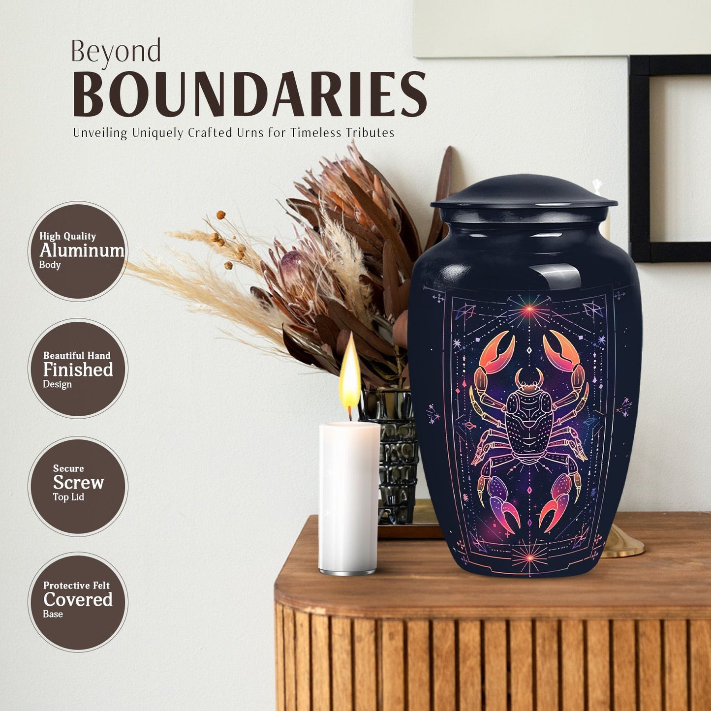 Zodiac Urn for men