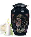  Zodiac Urn, large memorial urn for adult male ashes