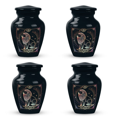  Zodiac Urn, large memorial urn for adult male ashes