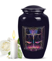  Classic Aluminum Zodiac Urn for Human Cremation Ashes