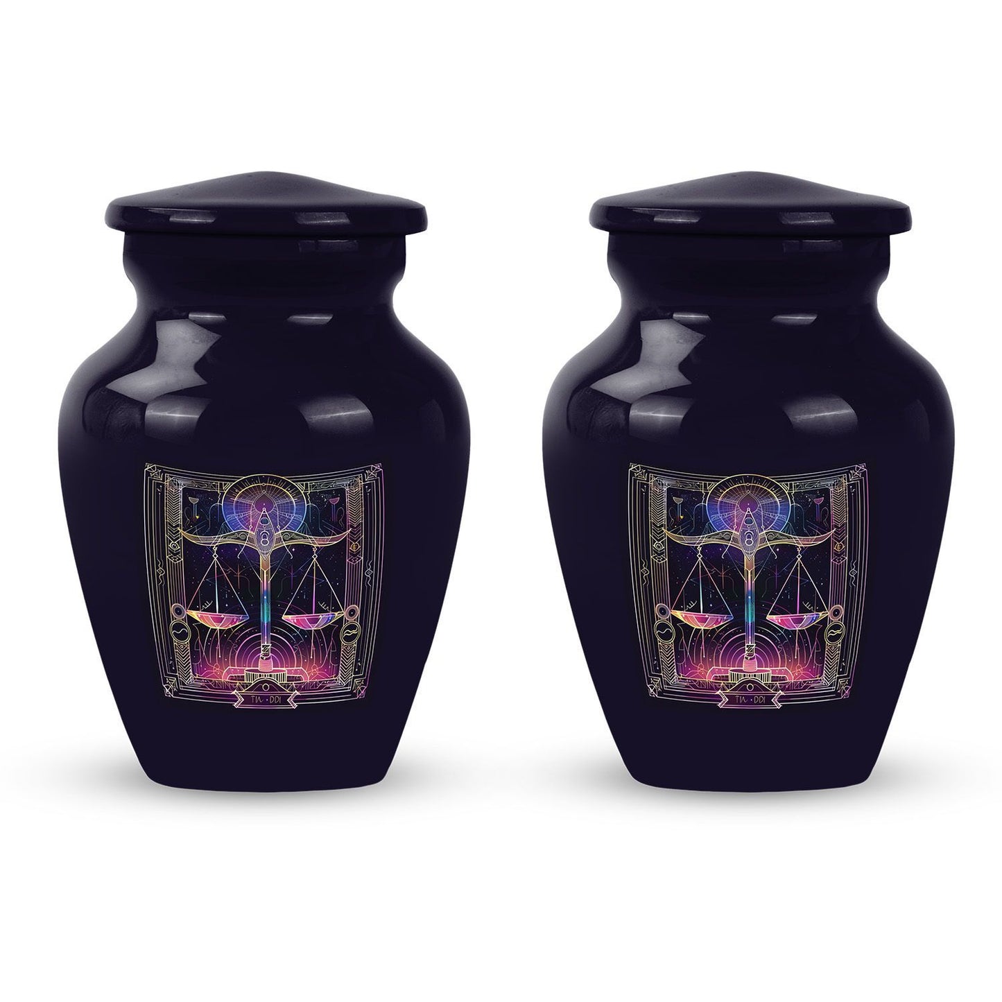  Classic Aluminum Zodiac Urn for Human Cremation Ashes