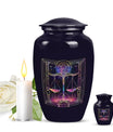  Classic Aluminum Zodiac Urn for Human Cremation Ashes