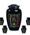 Classic 10-inch abstract zodiac Urn 