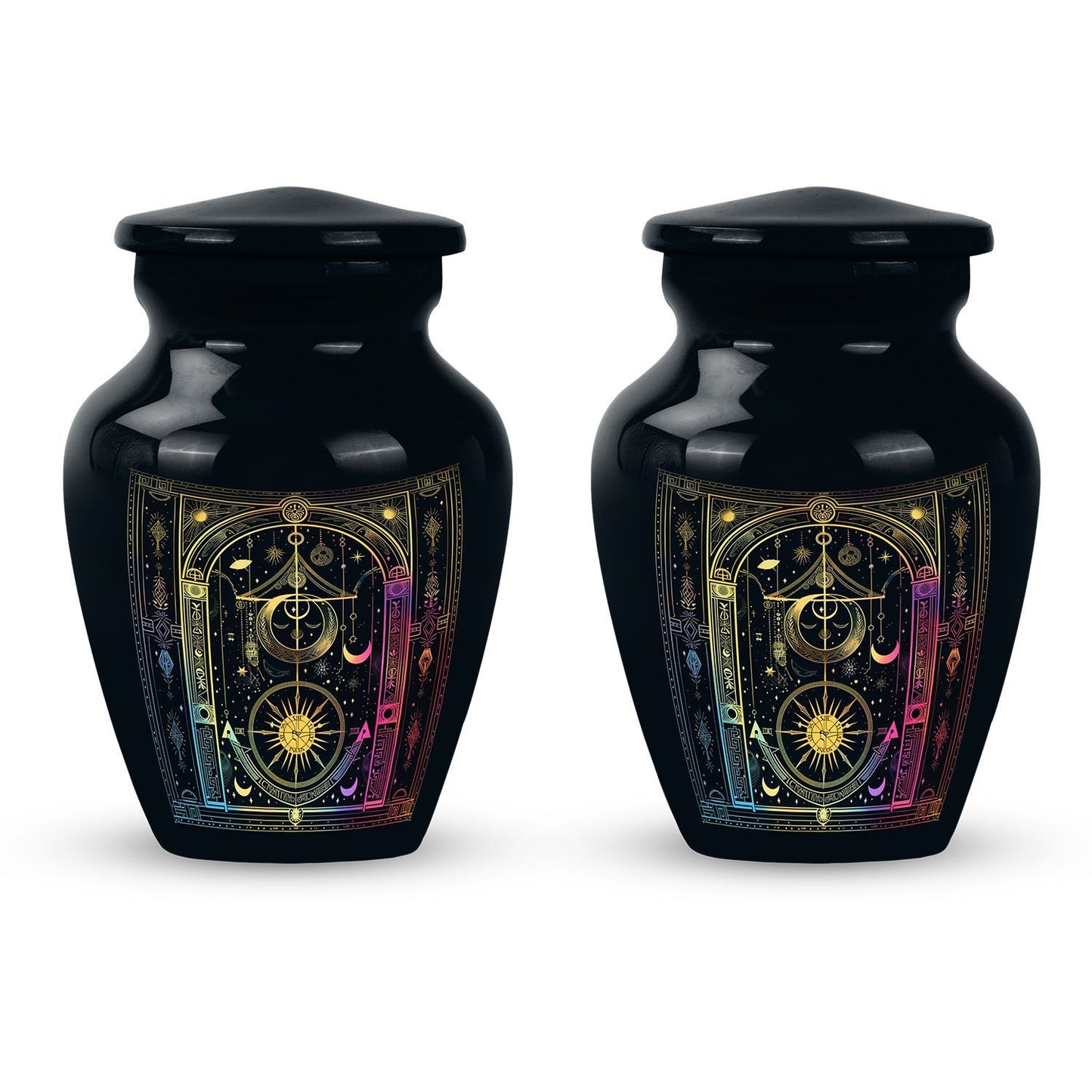 Classic 10-inch abstract zodiac Urn 