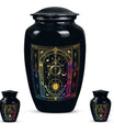 Classic 10-inch abstract zodiac Urn 