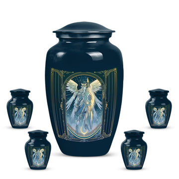 Large Urn with 4 Small Urn