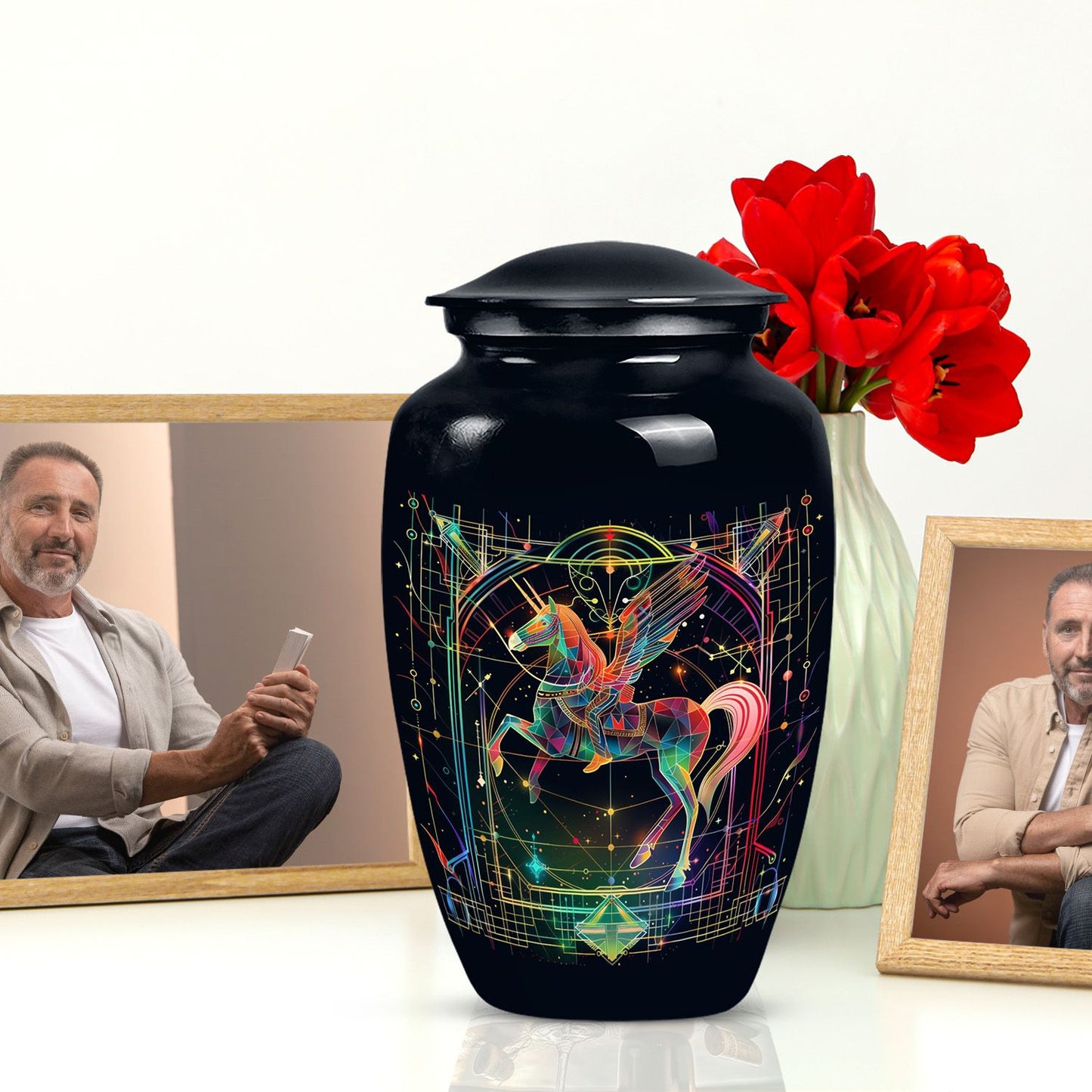 zodiac urn for adult human ashes 