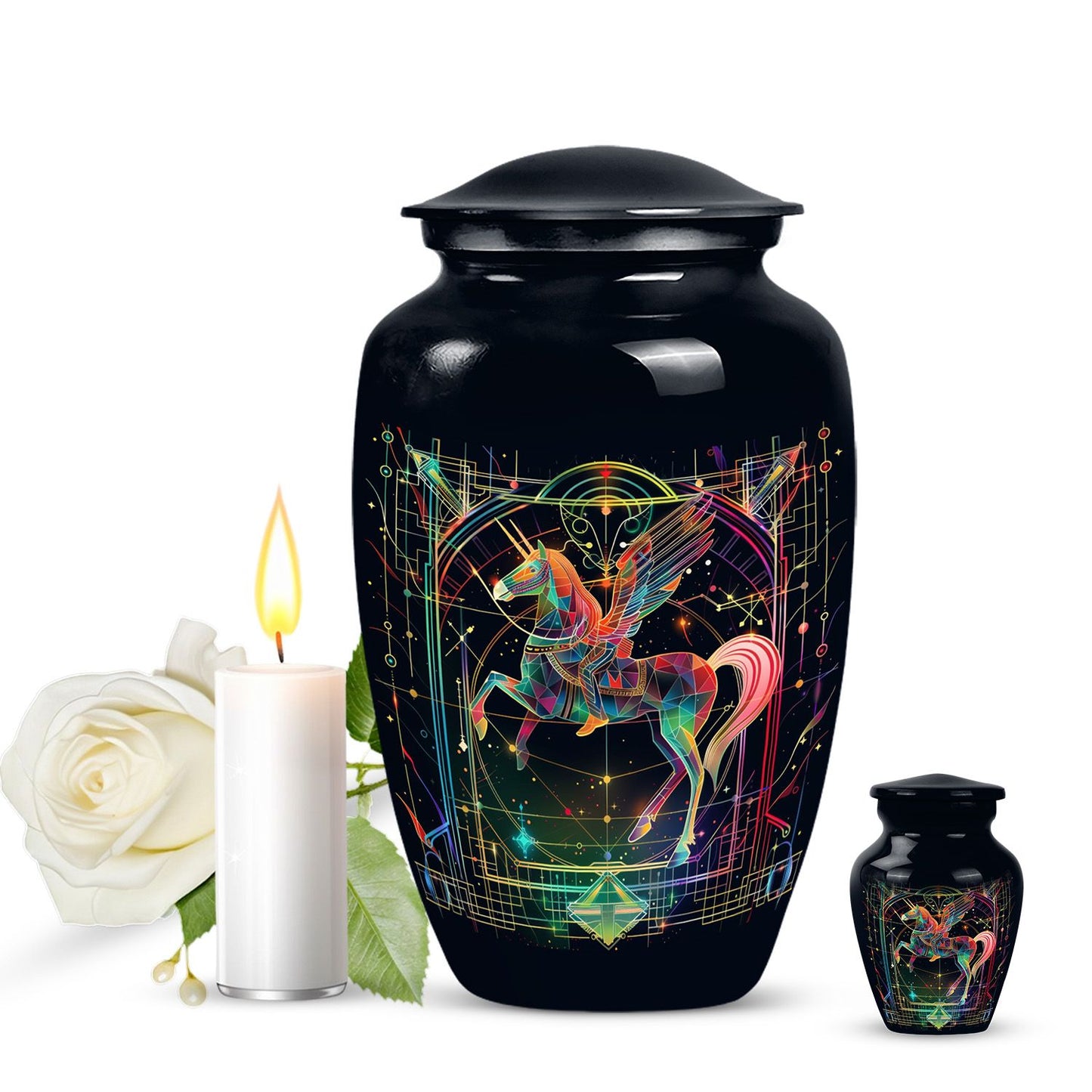 zodiac urn for adult human ashes 