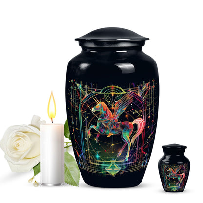 zodiac urn for adult human ashes 