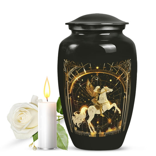Zodiac Burial Urn for Adult Ashes