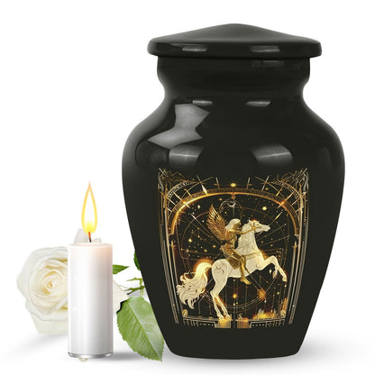 Zodiac Burial Urn for Adult Ashes