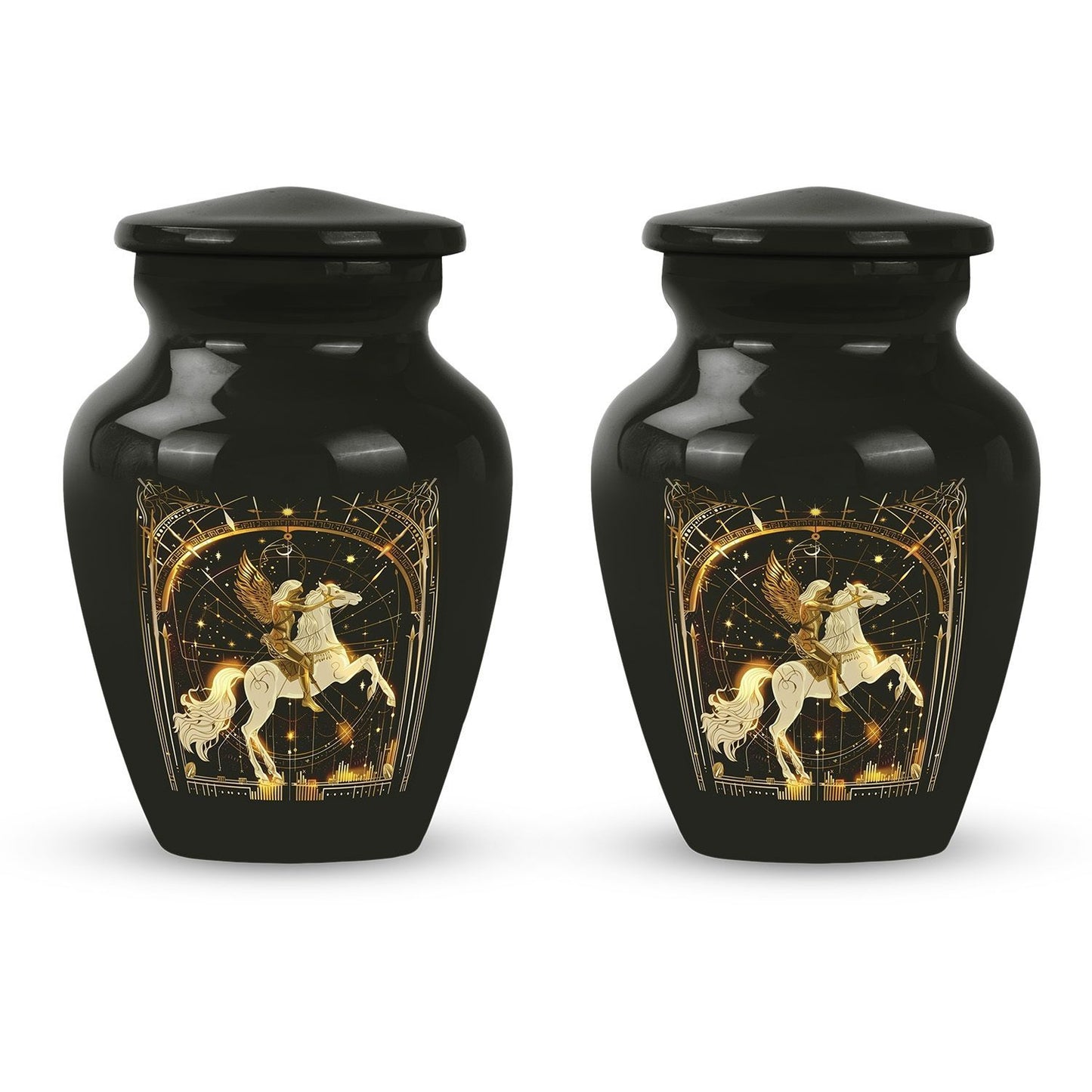 Zodiac Burial Urn for Adult Ashes