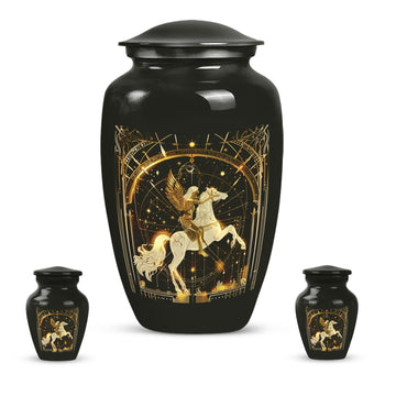 Large Urn with 2 Mini Urn