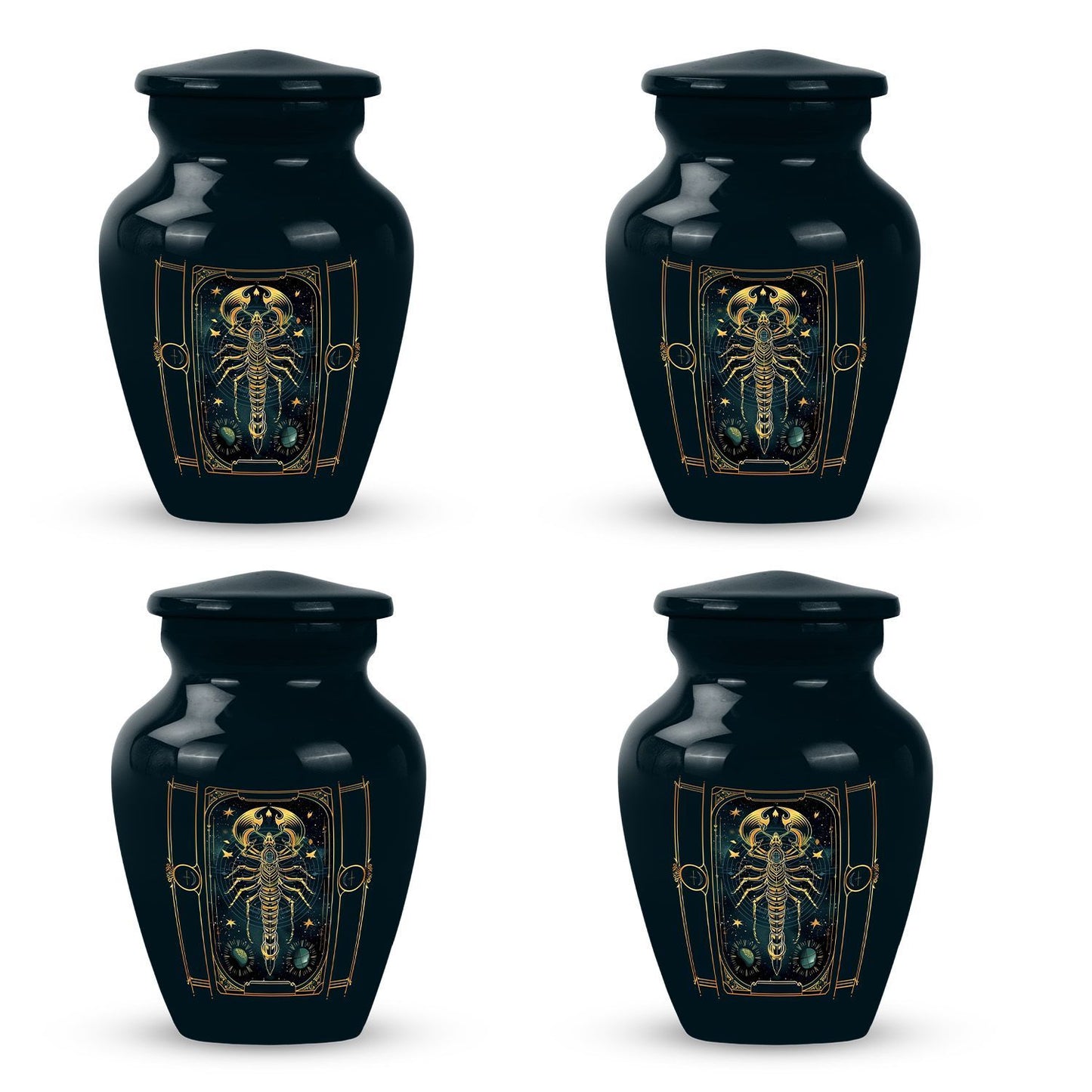 zodiac urn for adult female ashes.