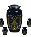 Classic design 10inch Zodiac Urn for cremation ashes