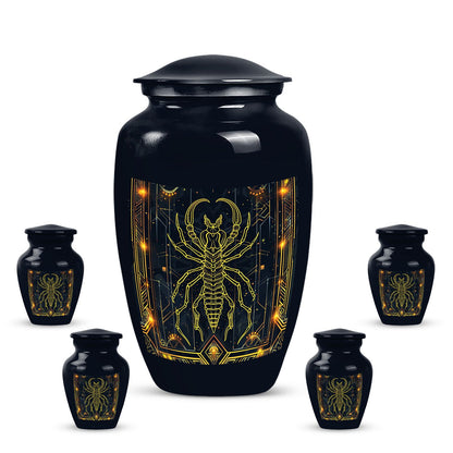 Classic design 10inch Zodiac Urn for cremation ashes