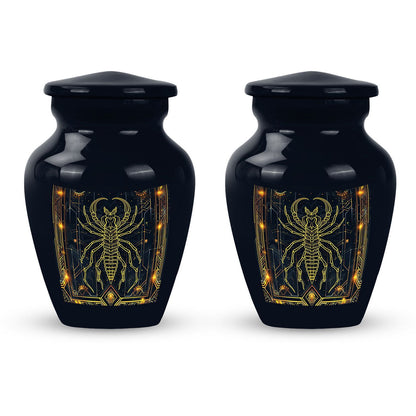 Classic design 10inch Zodiac Urn for cremation ashes