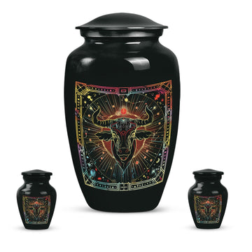 Large Urn with 2 Mini Urn