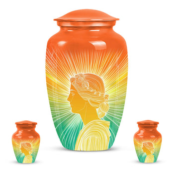 Large Urn with 2 Mini Urn