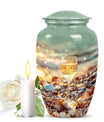 10-inch classic wine urn for mom,.
