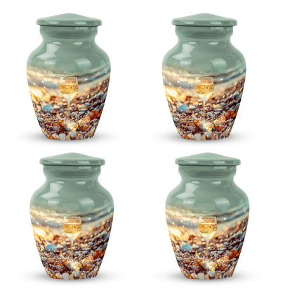 10-inch classic wine urn for mom,.