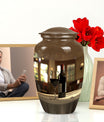 classic wine urn for dad's ashes